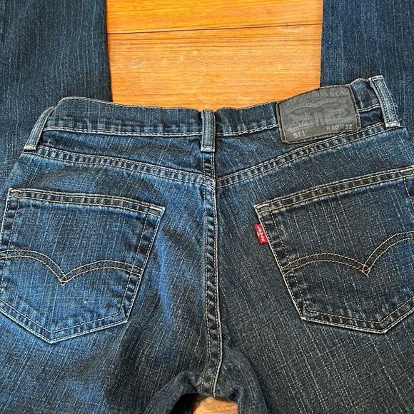 Levi’s 511 dark wash jeans 30/32 - Picture 1 of 11
